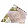 Cheops Energiepyramide mit 1x Blume des Lebens 24 Karat Gold ca 14 x 14 cm